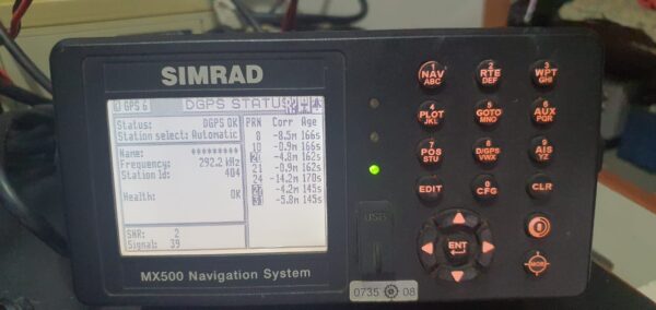 GPS simrad MX-500